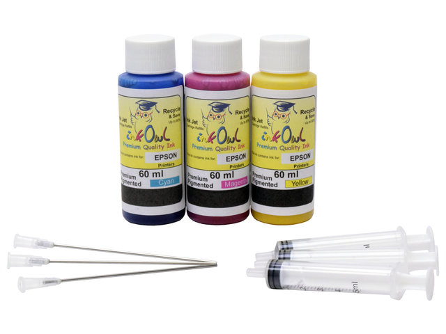 *PREMIUM PIGMENTED* 60ml Color Kit for EPSON DURABRITE Printers